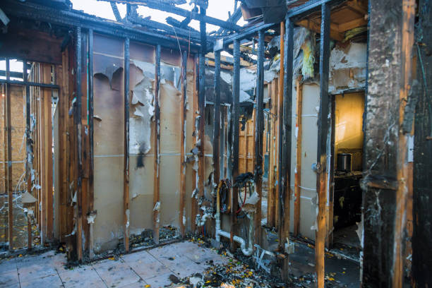 Professional Fire Damage Repair technician working in Glassboro, NJ